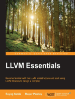 LLVM Essentials: Become familiar with the LLVM infrastructure and start using LLVM libraries to design a compiler