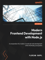 Modern Frontend Development with Node.js: A compendium for modern JavaScript web development within the Node.js ecosystem