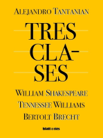 Tres clases: William Shakespeare, Tennessee Williams, Bertolt Brecht