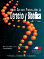 Primer seminario Franco-Andino de derecho y bioética: Memorias