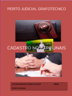 Perito Judicial Grafotécnico Cadastro Nos Tribunais