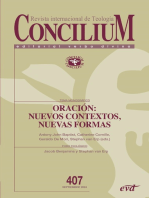 Oración: nuevos contextos, nuevas formas: Concilium 407