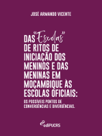 Das "Escolas" de Ritos de Iniciação de Passagem dos Meninos e das Meninas em Moçambique às Escolas Oficiais: os possíveis pontos de convergências e divergências