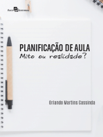 PLANIFICAÇÃO DE AULA: MITO OU REALIDADE?