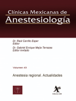 Anestesia regional. Actualidades