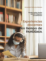 Experiencias docentes en tiempos de pandemia