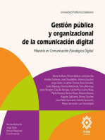 Gestión pública y organizacional de la comunicación digital: Maestría en Comunicación Estratégica Digital