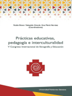 Prácticas educativas, pedagogía e interculturalidad: V Congreso Internacional de Etnografía y Educación