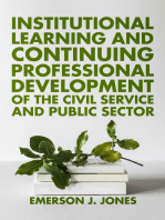 Institutional Learning and Continuing Professional Development of the Civil Service and Public Sector