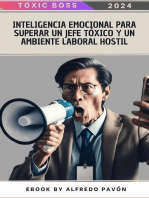 Inteligencia Emocional para Superar un Jefe Tóxico y un Ambiente Laboral Hostil