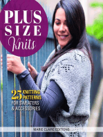 Plus Size Knits: 25 Knitting Patterns for Sweaters and Accessories