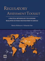 Regulatory Assessment Toolkit: A Practical Methodology For Assessing Regulation on Trade and Investment in Services