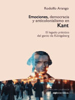 Emociones, democracia y anticolonialismo en Kant: El legado práctico del genio de Königsberg