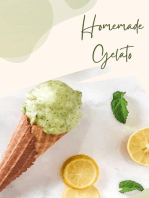 Homemade Gelato