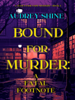 Bound for Murder: A Fatal Footnote (A Juliet Page Cozy Mystery—Book 5)