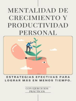 Mentalidad de Crecimiento y Productividad Personal