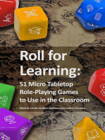 Roll for Learning: 51 Micro Tabletop Role-Playing Games to Use in the Classroom