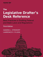 Legislative Drafter′s Desk Reference, 3rd Edition