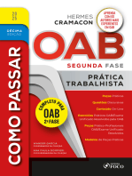 Como Passar na OAB 2ª Fase - Prática Trabalhista - 10ª Ed - 2025: Prática Trabalhista - 10ª Ed - 2025