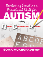 Developing Speech as a Procedural Skill for Autism using RPM