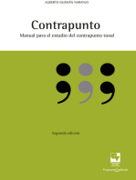 Contrapunto. Manual para el estudio del contrapunto tonal