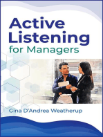 Active Listening for Managers