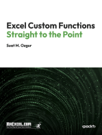 Excel Custom Functions Straight to the Point: Creating Dynamic Excel Custom Functions with JavaScript and Web Services