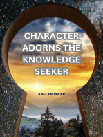 Character Adorns the Knowledge Seeker