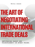 The Art of Negotiating International Trade Deals