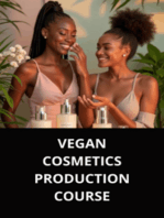 VEGAN COSMETICS PRODUCTION COURSE