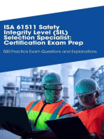 ISA 61511 Safety Integrity Level (SIL) Selection Specialist: Certification Exam Prep