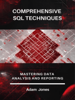 Comprehensive SQL Techniques: Mastering Data Analysis and Reporting