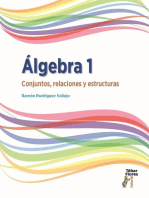 Álgebra 1. Conjuntos, relaciones y estructuras