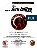 Modern Jujutsu Training Academy Jujitsu Training Manual For Instructors Students