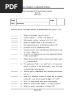 Grade 5 MTAP Test - 1 - 2004