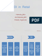 Fdi in Retail: Naman Jain Sriharsha Jetti Prachi Agarwal