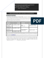 Notification CIPET Various Posts For PWDs