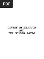 Divine Revelation and The Golden Ratio