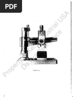 Manual Furadeira Radial Rd3050x16