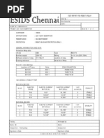 Bus Bar Test Report