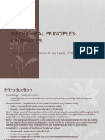 Mechanical Principles: Kinematics: Prepared By: Floriza P. de Leon, PTRP