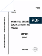 AQAP 2070 - 2007 NATO Mutual Government Quality Assurance Proces