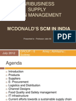 McDonald's SCM