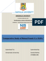 Mutual Fund V/S ULIP