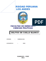 Monografia de Los Delitos de Cuello Blanco