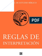 Reglas de Interpretacion