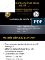 EXPOSICION Tema Laminación de Planchas Gruesas