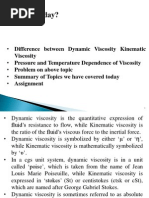 Viscosity