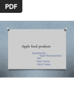 Apple Food Products