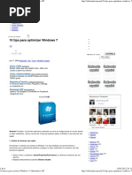 10 Trucos para Acelerar Windows 7 - Informatica XP